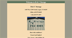 Desktop Screenshot of bandcstorage.net